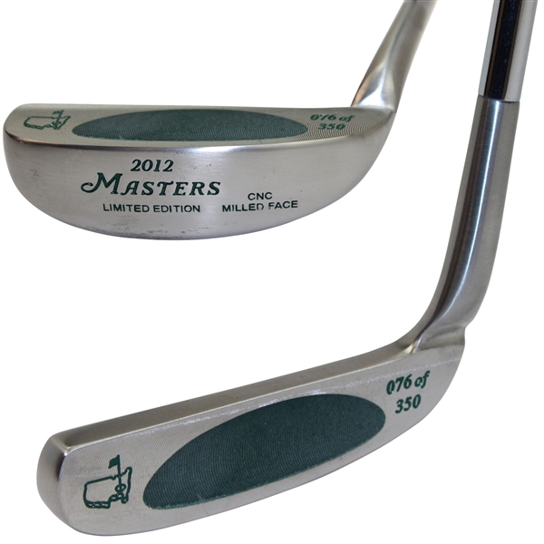 2012 Masters Tournament Ltd Ed CNC Milled Putter #076/350 in Original Box w/Headcover & COA