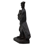 c.1975 Cast Iron Golf '7th Annual Open House' Door Stop 