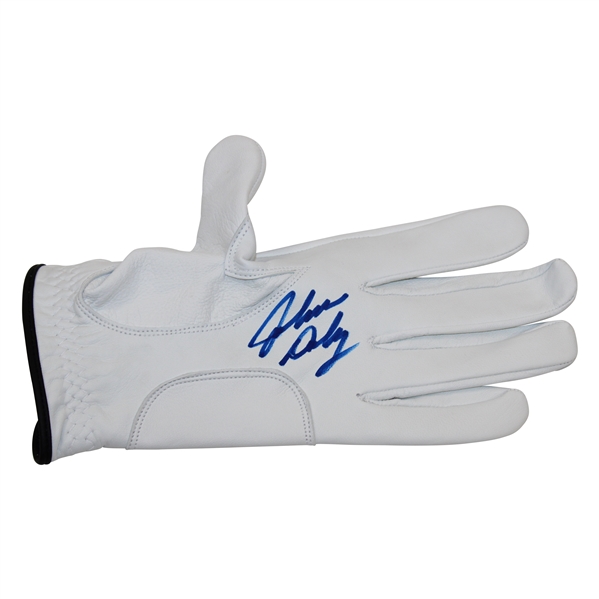 John Dalys Signed Personal The Lion Logo Left-Handed White Golf Glove JSA ALOA