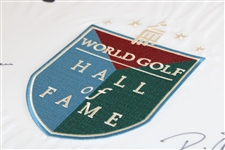 Goosen, Stephenson, Payne & Walters Signed World Golf Hall of Fame Flag JSA ALOA