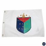 LPGA Founder Marlene Bauer Hagge Signed World Golf Hall of Fame Flag JSA ALOA