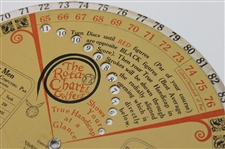 1934 Wilson 'The Rota-Chart' For Gauging Golfers Handicaps - Manufactured by Wilson