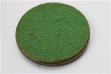 Brass USGA Logo/Seal Medallion Paperweight - USGA Originally Organized in 1894