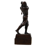 Post-Swing Male Golfer Statue