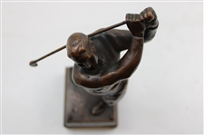 Post-Swing Male Golfer Statue