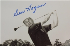 Ben Hogan Signed Post-Swing 8x10 Photo JSA #AY50960