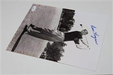 Ben Hogan Signed Post-Swing 8x10 Photo JSA #AY50960