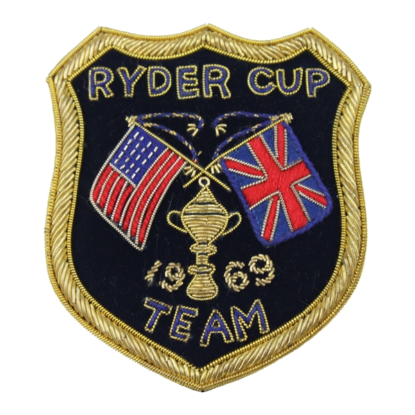 1969 Ryder Cup Bullion Blazer Jacket Commemorative Patch