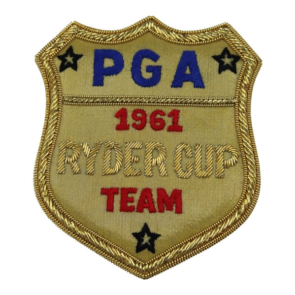 1961 Ryder Cup at Royal Lytham & St. Annns Team Bullion Commemorative Blazer Patch