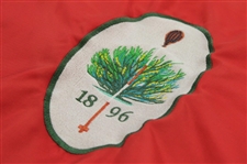Merion Golf Club '1896' Course Used Red Embroidered Flag