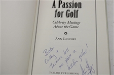 Lot of Eight (8) Signed Golf Books JSA ALOA