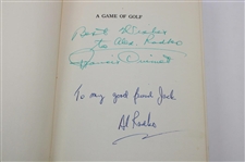 Francis Ouimet Signed 1963 'A Game of Golf' Anniversary Printing Book JSA ALOA
