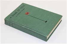 Francis Ouimet Signed 1963 'A Game of Golf' Anniversary Printing Book JSA ALOA