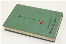 Francis Ouimet Signed 1963 'A Game of Golf' Anniversary Printing Book JSA ALOA