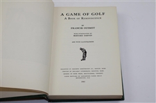 Francis Ouimet Signed 1963 'A Game of Golf' Anniversary Printing Book JSA ALOA