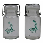 Two (2) Glass Pinehurst Glasses/Jars