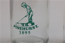Two (2) Glass Pinehurst Glasses/Jars