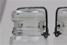 Two (2) Glass Pinehurst Glasses/Jars