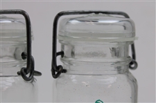 Two (2) Glass Pinehurst Glasses/Jars