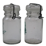 Two (2) Glass Pinehurst Glasses/Jars
