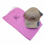 Phil Mickelson Signed Arnold Palmer Invitational Hat & Towel JSA ALOA
