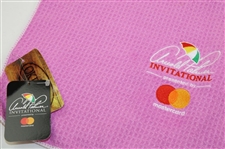Phil Mickelson Signed Arnold Palmer Invitational Hat & Towel JSA ALOA