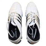Tom Lehman Signed Worn Adidas Shoes w/Two(2) Signed Golf Balls (2012 Schwab Cup) JSA ALOA