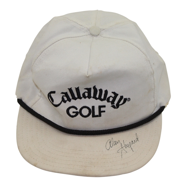 Alan Shepard Signed Callaway Golf Hat JSA ALOA