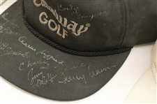 Nicklaus, Casper, Brewer, HOF Gifford & Others Signed Callaway & Taylormade Golf Hats JSA ALOA