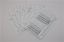 Lot of Augusta National Ball markers, Pencils, Local Rules, Scorecards & Employee Pass