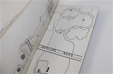 Arnold Palmer Signed Masters Tournament Yardage Book JSA ALOA