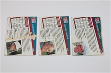 Player, Palmer & Coody Signed 1992 PGA Tour Pro Set Golf Cards JSA ALOA