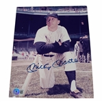 Mickey Mantle Signed 8x10 Photo BAS #AD69392