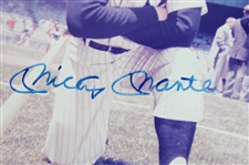 Mickey Mantle Signed 8x10 Photo BAS #AD69392