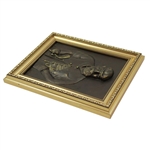 Old Tom Morris LTD ED Bronze Plaque Artist Proof #7/50 by Artist Bill Waugh