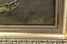 Augusta National Clubhouse LTD ED Bronze Plaque Artist Proof #2/50 by Artist Bill Waugh