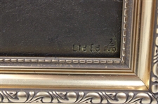 St Andrews 'Home of Golf' Millennium Ed 2/100 Artist Proof Resin Gold Leaf by Bill Waugh
