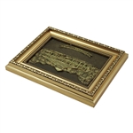 Augusta National Clubhouse Bronze Plaque by Artist Bill Waugh