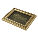 St. Andrews Royal & Ancient Clubhouse Bronze Plaque by Artist Bill Waugh