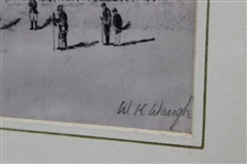 Three (3) R & A Clubhouse Paper Prints By Artist Bill Waugh - Framed