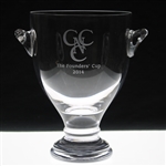 2014 The Founders Cup Sterling Cut Glass Trophy - Country Club of North Carolina