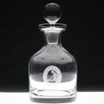 North & South Amateur Championship Sterling Cut Glass Decanter w/Stopper