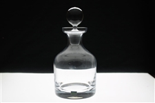 North & South Amateur Championship Sterling Cut Glass Decanter w/Stopper
