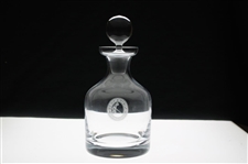 North & South Amateur Championship Sterling Cut Glass Decanter w/Stopper