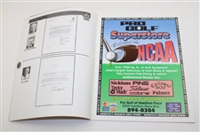 1996 NCAA Championship Official Program - Tiger's Only NCAA Championship Win