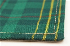 Jack Nicklaus Signed Augusta National GC Ltd Ed Masters Logo Tartan Flag JSA FULL #ZZ20311