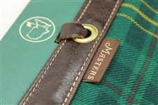 Jack Nicklaus Signed Augusta National GC Ltd Ed Masters Logo Tartan Flag JSA FULL #ZZ20311
