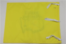 Jon Rahm Signed 2023 Masters Tournament Embroidered Flag PSA #AP22422