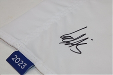 Ludwig Aberg Signed 2023 Ryder Cup at Marco Simone Flag PSA #AP26998