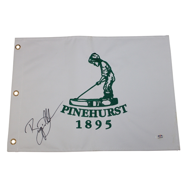 Bryson Dechambeau Signed 1895 Pinehurst Embroidered Flag PSA #AP26996